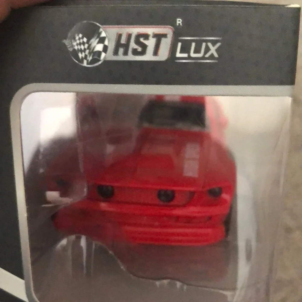 Red Mustang Toy Car